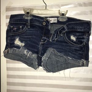 Hollister Distressed Denim Shorts